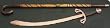 Copper Polished Balanced 36"Scimitar Sword / 36 L-WK049