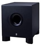 Yamaha HS10W Active Subwoofer (120 Watts)