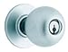 Schlage A25ORB613 Orbit Exit Only Door Knob with Exterior Blank Plate