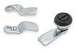 Battalion 1XPF4 Latch, Black, H 1 1/4 In