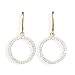 14 Karat Gold Plated Lever Fashion Earrings With title=