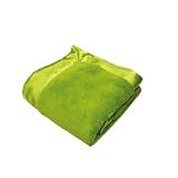 Elegant Baby 20 x 20 Green Microfiber Security Blankie with Satin Back and Trim