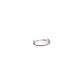 Alessi Stainless Steel Oval Tray with Handles by Michael Graves by Alessi