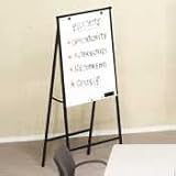 Bretford CR8504-BK Bretford CR Series Easel with Dry-Erase Board, Coated Steel, 36-1/2 x 27, WE/BLK