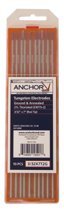ANCHOR BRAND 3/16X7T2G THORIA GROUND TUNGSTEN WELDING ROD 3/16x7 - RED