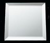 10 Square Mirror with Beveled Edge Set of 2