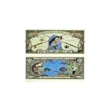 Novelty & Fake Money One Million Fishing Dollars-The 1 That Got Away (pack Of 100) Pack of 100 pcs