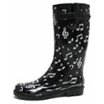 Hatley Music Notes Womens Rainboots