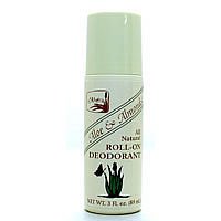 Alvera Aloe and Almonds All Natural Roll On Deodorant, 3 Ounce -- 6 per case.