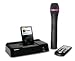 DJ Tech ISTATIONKARAOKE Ipod Karaoke System With VHF Wireless Microphone & Video Output