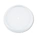 Plastic Lids, for 12 oz. Hot/Cold Foam Cups, Vented, 1000 Lids/Carton-RECYCLED (DRC12JLDTOP);