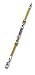 Molecole - M01K6003 - Bracelet Gourmette - Femme - Street - Argent 925/1000 - Caoutchouc Jaune - 20 