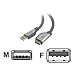 Belkin USB Gold A/A Extension Cable A-M/F - 6Feet