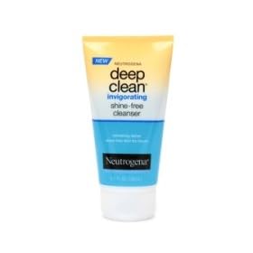 Neutrogena Deep Clean Invigorating Shine-Free Cleanser, 5.1-Ounce Tubes
