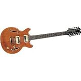 Dean BOCA 12 String Semi Hollow Body Electric Guitar Trans Amber