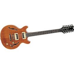 Dean BOCA 12 String Semi Hollow Body Electric Guitar Classic Black