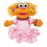 Childrens Toyshop  Toys : Sesame Street - Plush - Zoe Finger Puppet by GUND