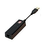 Zoom 3095 USB Mini External Modem - USB - 1 x RJ-11 Phone Line - 56 Kbps