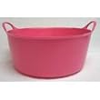 Tubtrugs Shallow Horse Feeder Bucket, 15LT Small Pink