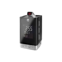 Dual CR 06-1 Uhrenradio (MP3 Tuner, Projektor, USB Anschluss) schwarz