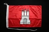 Eigenschaften Everflag  / Bootsflagge 25 x 40 cm : Hamburg