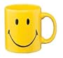 Waechtersbach Smiley Face Mug, Set of 4, Yellow