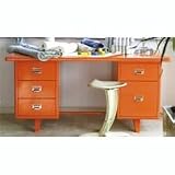 OFFICE DESK ORANGE