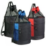 Drawstring Mesh Backpack 11 inch Drawstring Bag