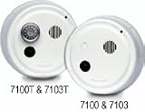 Gentex 7100, P/E Smoke Detector, 120VAC w/Piezo Sounder