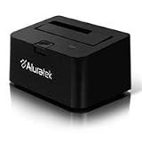Aluratek USB 2.0 2.5-Inch/3.5-Inch SATA Portable External Hard Drive Docking Enclosure AHDDU100F