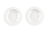 Emile Henry 9-inch Soup/Pasta Bowls, Set of 2, Blanc