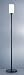 TORCHIERE BZ FROST WHT GL