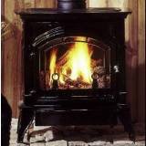 Majestic CSDV20SNVEMBC 20 Concorde Single Door Natural Gas Cast Iron Direct Vent Stove in Enamel Brown