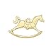 Christmas Rocking Horse Charm
