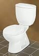 Caroma 609130W Caravelle 305 Elogated Toilet Bowl, White