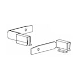 ロイヤル 10×37用フラットホルダー ステンレス 左右セット LU-RE-FH