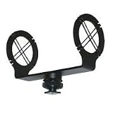 Sennheiser MZSCAM Elastic Suspension Shockmount with Shoe-mount for Camera Use