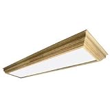 Buy American Fluorescent UCM432R8 Winchester Crown Molding Wood Frame 4-Lamp Fixture,... by American Fluorescent