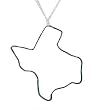 Kris Nations Texas Pendant Necklace (Silver)