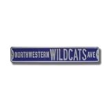 Northwestern Wildcats Roadsigns - Metal