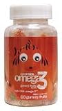 Coromega Omega 3, high - DHA Gummy Fruits, 60-Count