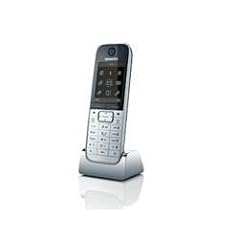 Siemens Gigaset SL78H Mobilteil inkl. Ladeschale, metall/ schwarz