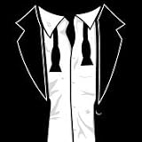 Disheveled Tuxedo Funny T-Shirt - Mens Size S