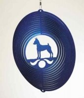 Miniature Pinscher Wind Spinner
