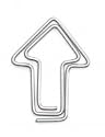 Paperclip in Magnetic Tin - Arrow