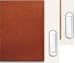 Heath Zenith SL-6210-LC Modern Collection, Wireless Door Chime, Battery Operated, Light Cherry Wood