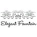 Embossing Border Punch - Elegant Fountain Image