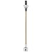 Flexible Shaft, 6" Overall Length, 1/4" x Panel Steel End Coupling, 3/8" Bore Depth
