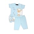 Mud Pie Baby E-I-E-I-O Collection Clothing Set (Lamb)