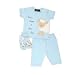 Mud Pie Baby E-I-E-I-O Collection Clothing Set (Lamb)